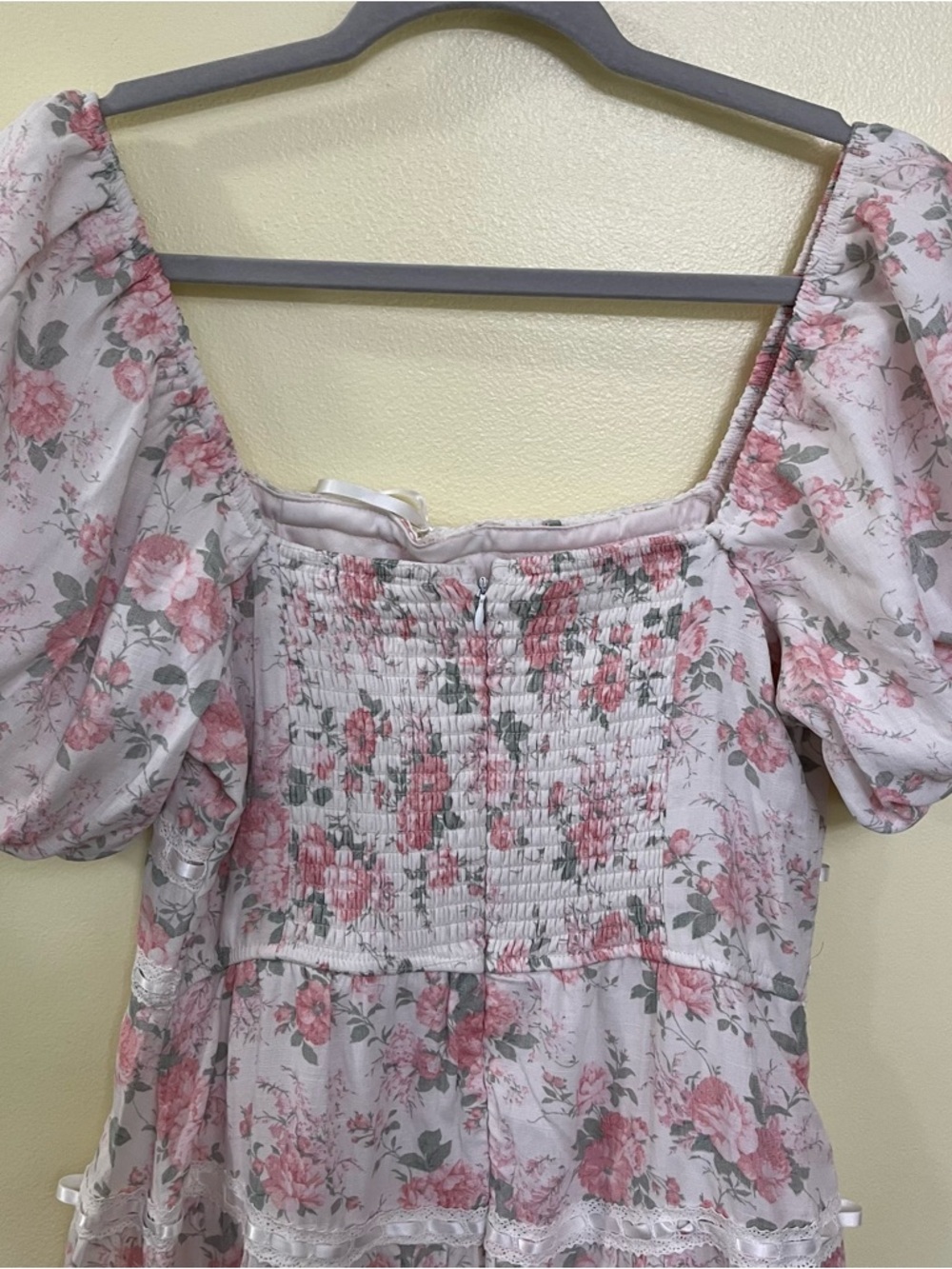 NEW Altar’d State Pink Floral Maxi Dress Size Large NWT - Picture 8 of 8